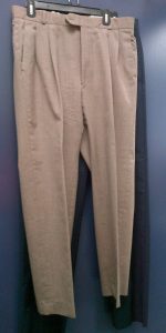 Alterations required Pants for repair with sample pant
