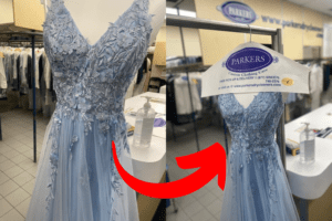 Professionally Cleaning Lace Evening Gowns